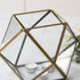 Recycled Metal Hexagonal Candle Holders, thumbnail 6 of 6