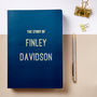 Personalised Gold Foil Name A5 Notebook, thumbnail 6 of 8