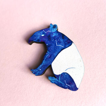 Tapir Wooden Necklace, 4 of 5