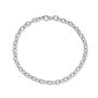 Callow Sterling Silver Trace Link Bracelet, thumbnail 3 of 4