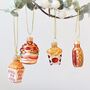 Set Of Four Mini Fast Food Decorations, thumbnail 1 of 4
