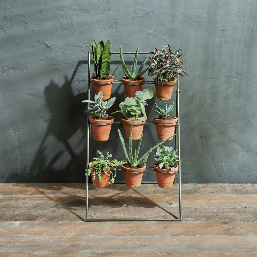 Terracotta Planter Stand, 1 of 2