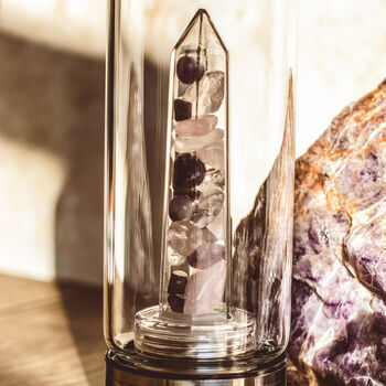Crystal Infused Elixir Water Bottles | Wellness And Mindfulness, 12 of 12