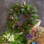 Natural Autumn Fresh Wreath Making Kit, thumbnail 3 of 5