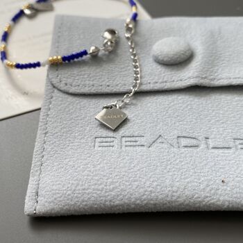 Birmingham City Football Club Fan Bead Bracelet With Charms, 3 of 3