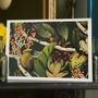 Exotic Canopy Fine Art Print Of Tropical Birds, thumbnail 2 of 3