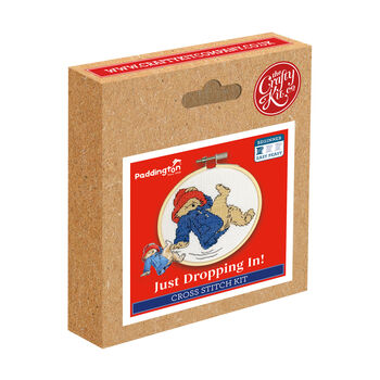 Paddington Just Dropping In! Mini Cross Stitch Kit, 7 of 7