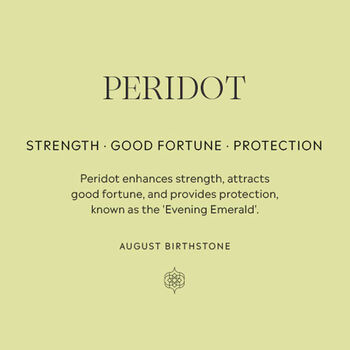 August Birthstone Peridot Gold Plated Necklace, 9 of 12