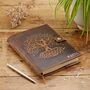 Personalised Tree Of Life Leather Refillable Journal, thumbnail 2 of 11