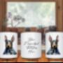 Personalised Doberman Dog Hearts Pet Gift Mug, thumbnail 2 of 2