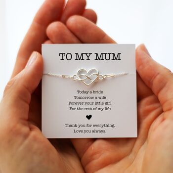 Wedding Gift For Mum From Bride, Love Bracelet, 8 of 8