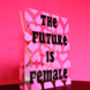 The Future Is Female Clear Acrylic Vinyl Plaque Decor, thumbnail 2 of 11