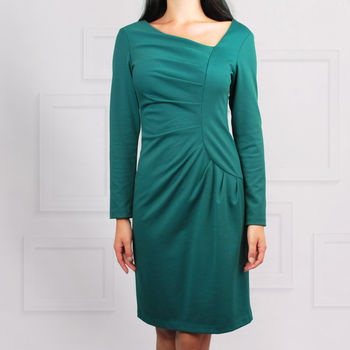 Frieda Dress Emerald, 7 of 10