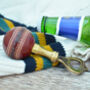 Vintage Replica Cricket Ball Bottle Opener, thumbnail 2 of 5