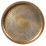 Antique Brass Round Tray, thumbnail 1 of 2