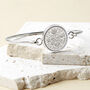 70th Birthday 1956 Sixpence Coin Bangle Bracelet, thumbnail 1 of 9