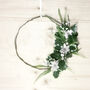 Winter Hoop Wreath Kit, thumbnail 2 of 9