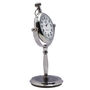 Custom Engraved Silver Colour Desk Clock Gift, thumbnail 7 of 10