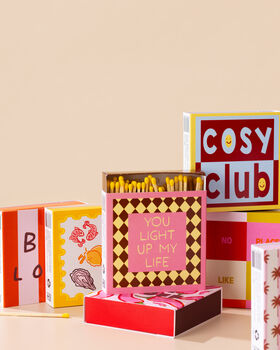 Yellow Postcard Matches, 3 of 7