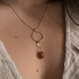 Astralis Necklace 14k Gold Filled And Sunstone Pendant, thumbnail 4 of 7