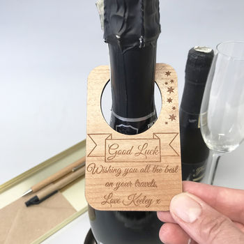 Personalised Good Luck Bottle Label, 2 of 8