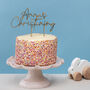 Personalised Decorative Christening Cake Topper, thumbnail 2 of 6