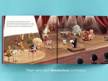 Personalised Kid's Book 'My Fantabulous Orchestra', 5 of 7