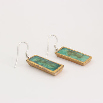 Emerald Reef Drop Earrings, 3 of 3