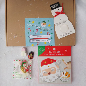 Personalised Christmas Crafts Letterbox Gift Set, 2 of 5