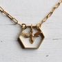 Bee Necklace, thumbnail 2 of 7