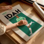 Adam Idah Celtic Football Poster, thumbnail 4 of 6