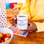 Outnumbered By Boys Mug And Sweet Set, thumbnail 2 of 7