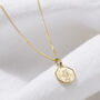 Petite 9ct Gold St Christopher Necklace, thumbnail 3 of 5