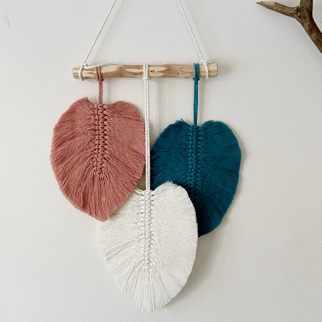 Macrame Feather Wall Hanging Craft Kit By My Little Wish