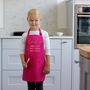 Child's Personalised Name Apron, thumbnail 9 of 11