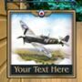Spitfire Personalised Pub Sign/Bar Sign/Man Cave, thumbnail 6 of 7