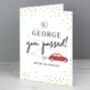Personalised Passed Driving Test Card, thumbnail 3 of 4