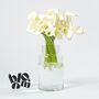 Arctic White Calla Lily Fresh Flower Bouquet, thumbnail 1 of 2