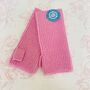 Eco Friendly Pink Wrist Warmers, thumbnail 3 of 4