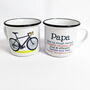 Personalised Seriously Fast Dad Cyclists Gift Mug, thumbnail 1 of 12