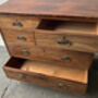 19th Century Georgian Antique Mahogany Chest Of Drawers, thumbnail 9 of 12