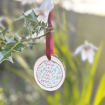 Personalised Christmas Family Bauble, 4 of 4