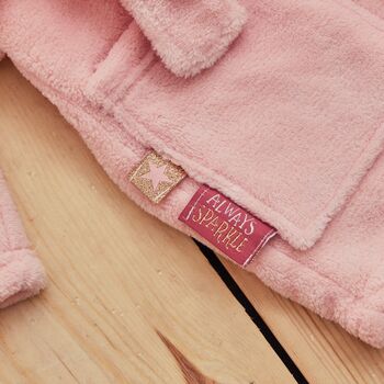Personalised Fairy Princess Fleece Dressing Gown, 3 of 7