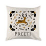 Personalised Nordic Woodland Cushion Cover, thumbnail 3 of 5