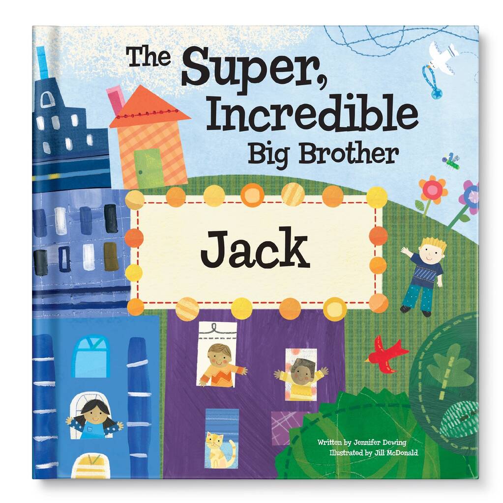 Personalised Children's Book, Incredible Big Brother, 1 of 10