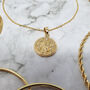 18k Gold Vermeil Plated Zodiac Charm Necklace, thumbnail 10 of 12