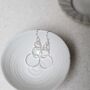 Sterling Silver Wire Circle Drop Earrings, thumbnail 9 of 11
