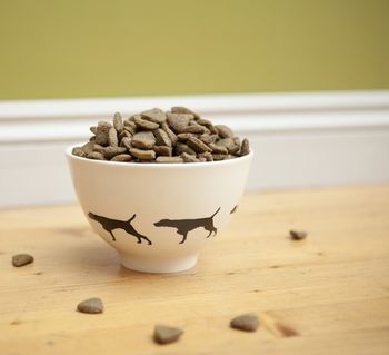 Deep Footed Bowl With Dog Designs, 5 of 8