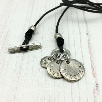 Personalised Multi Disc Necklace, 2 of 7