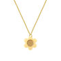 Daisy Pendant Necklace In Cream, thumbnail 1 of 3